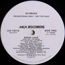 Load image into Gallery viewer, Klymaxx : Good Love (12&quot;, Single, Promo)