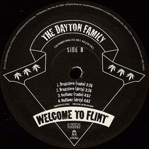 The Dayton Family : Welcome To Flint / Drugstore / Outlawz (12", Promo)