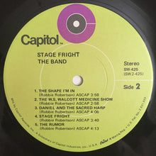 Load image into Gallery viewer, The Band : Stage Fright (LP, Album)
