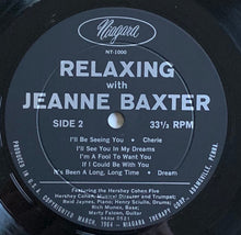 Load image into Gallery viewer, Jeanne Baxter With The Hershey Cohen Five* : Relax With Jeanne Baxter (LP, Album, Mono)
