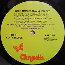 Load image into Gallery viewer, Robin Trower : Twice Removed From Yesterday (LP, Album, Ter)