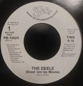 The Deele : Shoot 'em Up Movies (7", Promo)