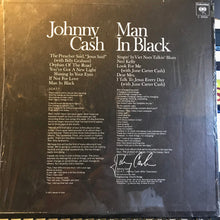 Load image into Gallery viewer, Johnny Cash : Man In Black (LP, Album, Ter)