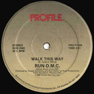 RUN DMC* : Walk This Way (12")