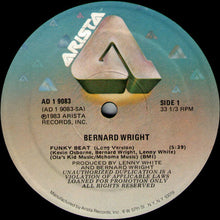 Load image into Gallery viewer, Bernard Wright : Funky Beat (12&quot;)