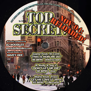 Various : Top Secret!: Nov '04: Reloaded! (12", Comp)