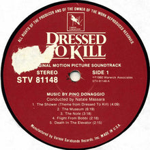 Load image into Gallery viewer, Pino Donaggio : Dressed To Kill (Original Motion Picture Soundtrack) (LP, Album)