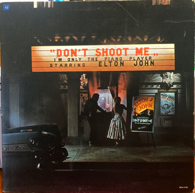 Elton John : Don't Shoot Me I'm Only The Piano Player (LP, Album, Gat)