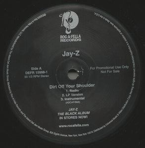 Jay-Z : Dirt Off Your Shoulder / Encore (12", Promo)