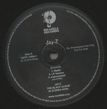 Load image into Gallery viewer, Jay-Z : Dirt Off Your Shoulder / Encore (12&quot;, Promo)