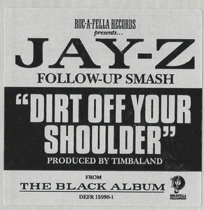 Jay-Z : Dirt Off Your Shoulder / Encore (12", Promo)