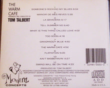 Load image into Gallery viewer, Tom Talbert Jazz Orchestra* : The Warm Cafe (CD)