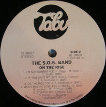 Load image into Gallery viewer, The S.O.S. Band : On The Rise (LP, Album, San)