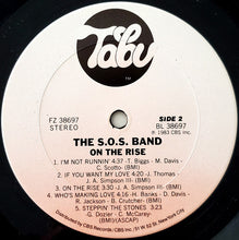 Load image into Gallery viewer, The S.O.S. Band : On The Rise (LP, Album, Pit)