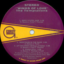Load image into Gallery viewer, The Temptations : Wings Of Love (LP, Album, Hol)