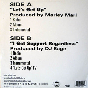 Craig G + Marley Marl : Let's Get Up (12")