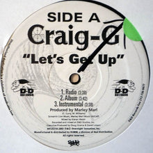 Load image into Gallery viewer, Craig G + Marley Marl : Let&#39;s Get Up (12&quot;)