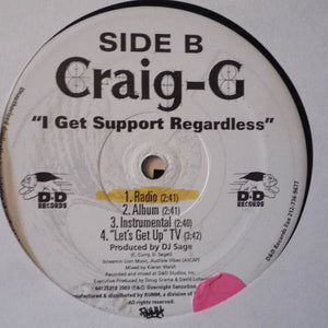 Craig G + Marley Marl : Let's Get Up (12")