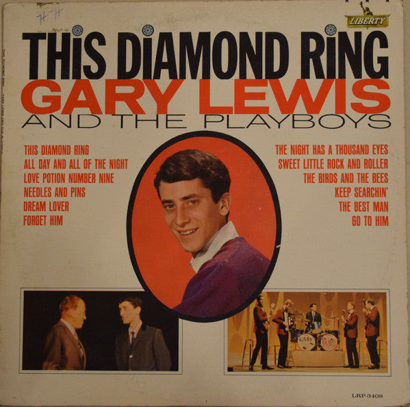 Gary Lewis & The Playboys : This Diamond Ring (LP, Album, Mono)