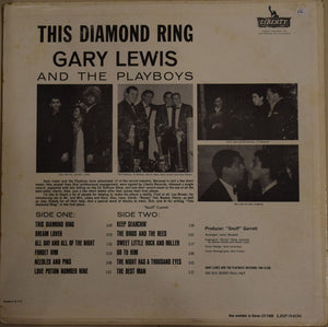 Gary Lewis & The Playboys : This Diamond Ring (LP, Album, Mono)