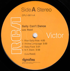 Lou Reed : Sally Can't Dance (LP, Album, Hol)
