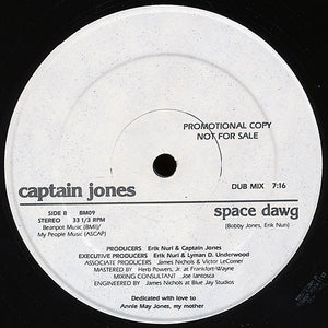 Captain Jones : Space Dawg (12", Promo)