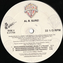 Load image into Gallery viewer, Al B. Sure! : Missunderstanding (12", Maxi)