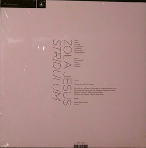 Zola Jesus : Stridulum (LP, Comp, Ltd, Ice)