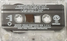 Load image into Gallery viewer, Mozart* / Saint Paul Chamber Orchestra* Violonist &amp; Conductor Pinchas Zukerman : The Violin Concertos, Vol. I (Concertos Nos. 1, 2 &amp; 3) (Cass, RM, Tra)