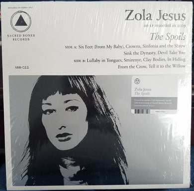 Zola Jesus : The Spoils (LP, Album, Ltd, RP, Smo)