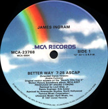 Load image into Gallery viewer, James Ingram : Better Way (12" Version) (12")