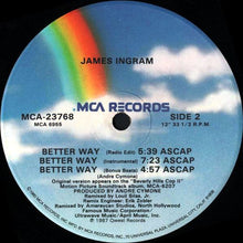 Load image into Gallery viewer, James Ingram : Better Way (12" Version) (12")