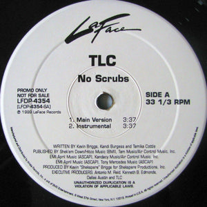 TLC : No Scrubs (12", Promo)