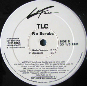 TLC : No Scrubs (12", Promo)