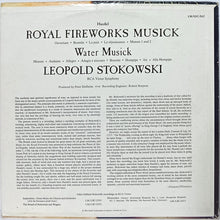 Load image into Gallery viewer, Georg Friedrich Händel, Leopold Stokowski : Royal Fireworks Musick /  Water Musick (LP)