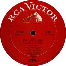 Load image into Gallery viewer, Georg Friedrich Händel, Leopold Stokowski : Royal Fireworks Musick /  Water Musick (LP)