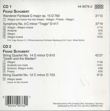 Load image into Gallery viewer, Franz Schubert : Symphony No. 4 &quot;Tragic&quot; / Death And The Maiden (2xCD, Comp)