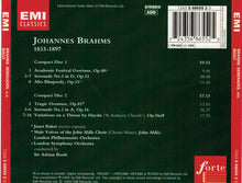 Load image into Gallery viewer, Brahms*, Janet Baker, London Philharmonic Orchestra, London Symphony Orchestra, Sir Adrian Boult : Serenades Nos. 1 &amp; 2, Haydn Variations, Academic Festival Overture, Tragic Overture, Alto Rhapsody (2xCD, Comp, RM)