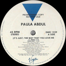 Load image into Gallery viewer, Paula Abdul : (It's Just) The Way That You Love Me (12", Promo)