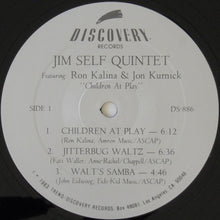 Load image into Gallery viewer, Jim Self Quintet Featuring Ron Kalina &amp; Jon Kurnick : Children At Play (LP, Album)
