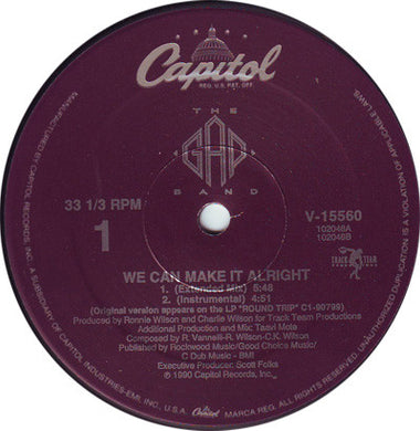 The Gap Band : We Can Make It Alright (12