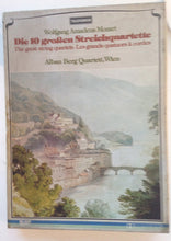 Load image into Gallery viewer, Wolfgang Amadeus Mozart - Alban Berg Quartett, Wien* : Die 10 Grossen Streichquartette / The 10 Great String Quartets / Les 10 Grands Quatuors À Cordes (4xCass)