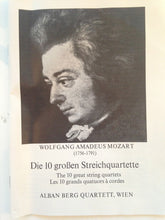Load image into Gallery viewer, Wolfgang Amadeus Mozart - Alban Berg Quartett, Wien* : Die 10 Grossen Streichquartette / The 10 Great String Quartets / Les 10 Grands Quatuors À Cordes (4xCass)