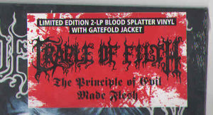 Cradle Of Filth : The Principle Of Evil Made Flesh (2xLP, Album, Ltd, RE, Whi)