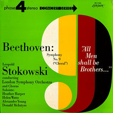 Load image into Gallery viewer, Beethoven* - Leopold Stokowski Conducting London Symphony Orchestra And Chorus* : Symphony No. 9 ("Choral") (LP, Gat)