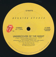 Load image into Gallery viewer, The Rolling Stones : Undercover Of The Night (Extended Version) (12&quot;, Spe)
