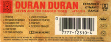 Load image into Gallery viewer, Duran Duran : Seven And The Ragged Tiger (Cass, Album, WC,)