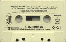 Load image into Gallery viewer, Duran Duran : Seven And The Ragged Tiger (Cass, Album, WC,)