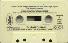 Load image into Gallery viewer, Duran Duran : Seven And The Ragged Tiger (Cass, Album, WC,)