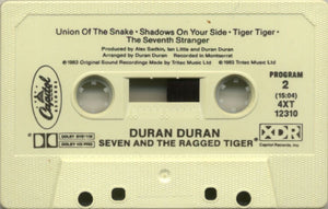 Duran Duran : Seven And The Ragged Tiger (Cass, Album, WC,)